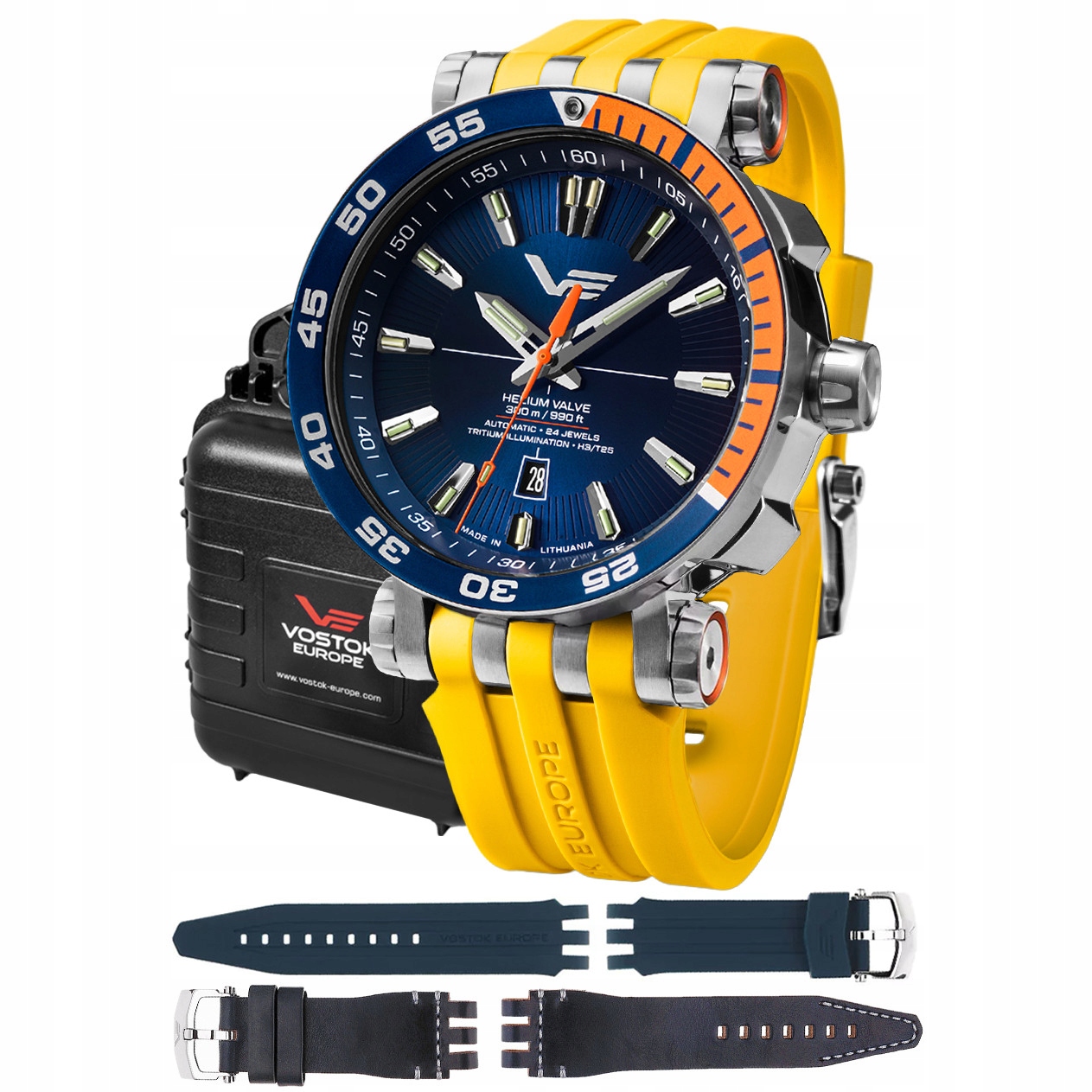 Pánské Hodinky Vostok Europe NH35A-575A715SY žluté