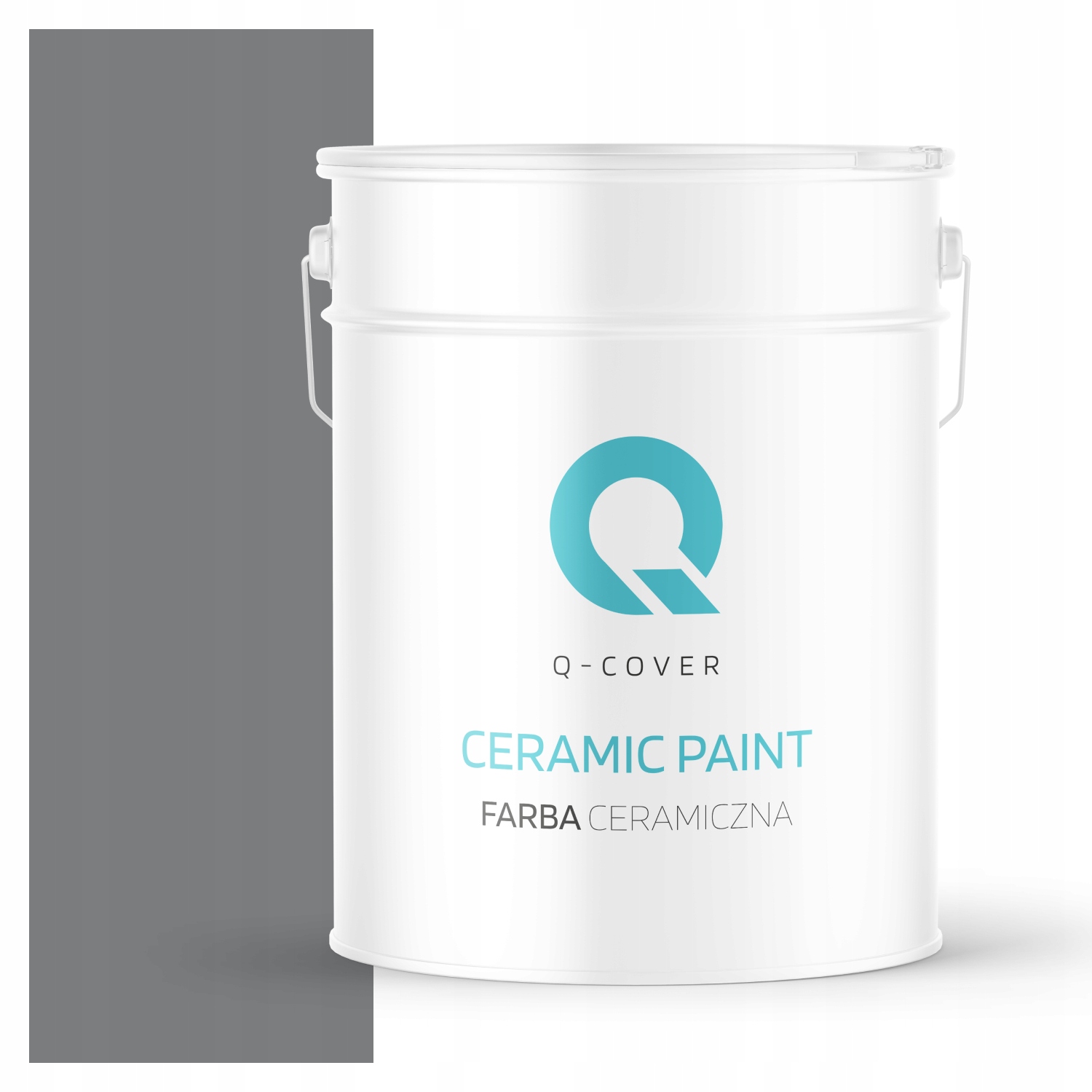 Keramická Farba Na Stenu Šedá Tmavá H1020 10L Matná Poľský Výrobca