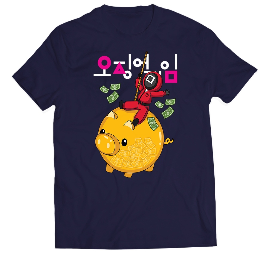 

Koszulka Squid Game Tshirt Na Prezent Seriale 4XL