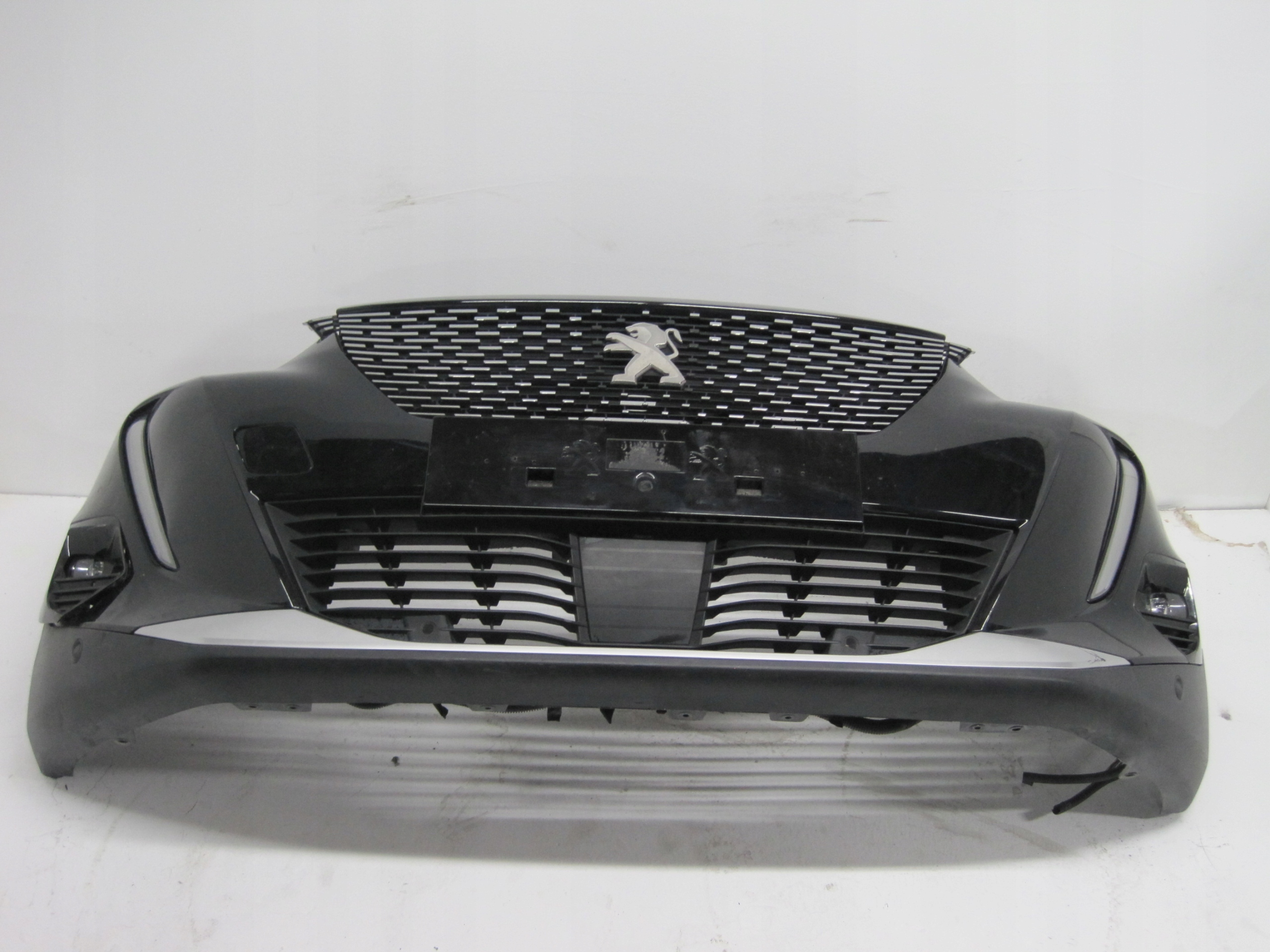 bumper PEUGEOT 2008 II 4 PDC below RADAR front front