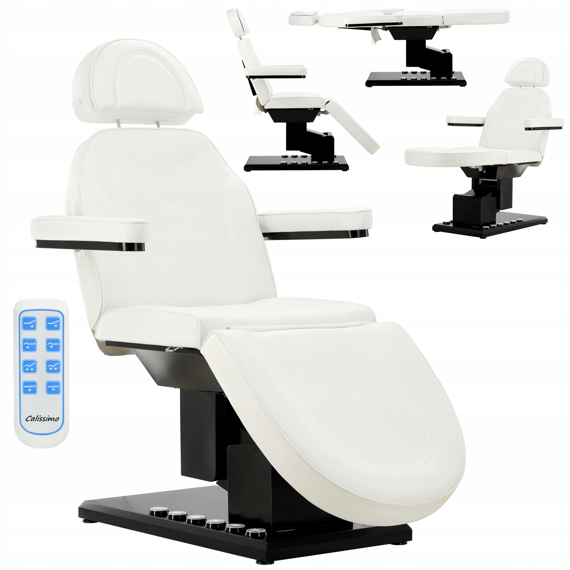 Elektrické kosmetické křeslo pro pedikérský salon, 3 pohony