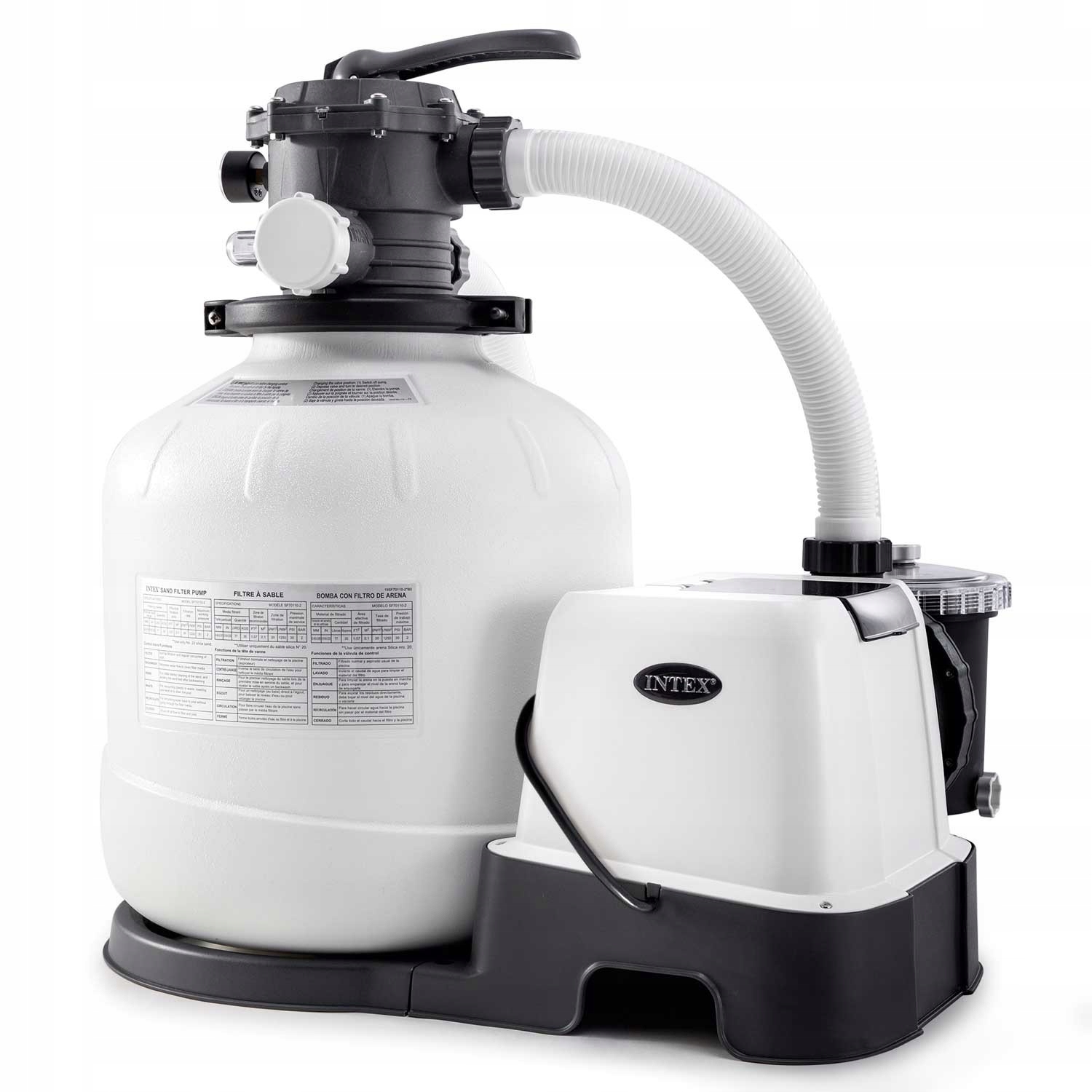 Piesková Pumpa 10000 l Generátor Chlóru Intex 26680