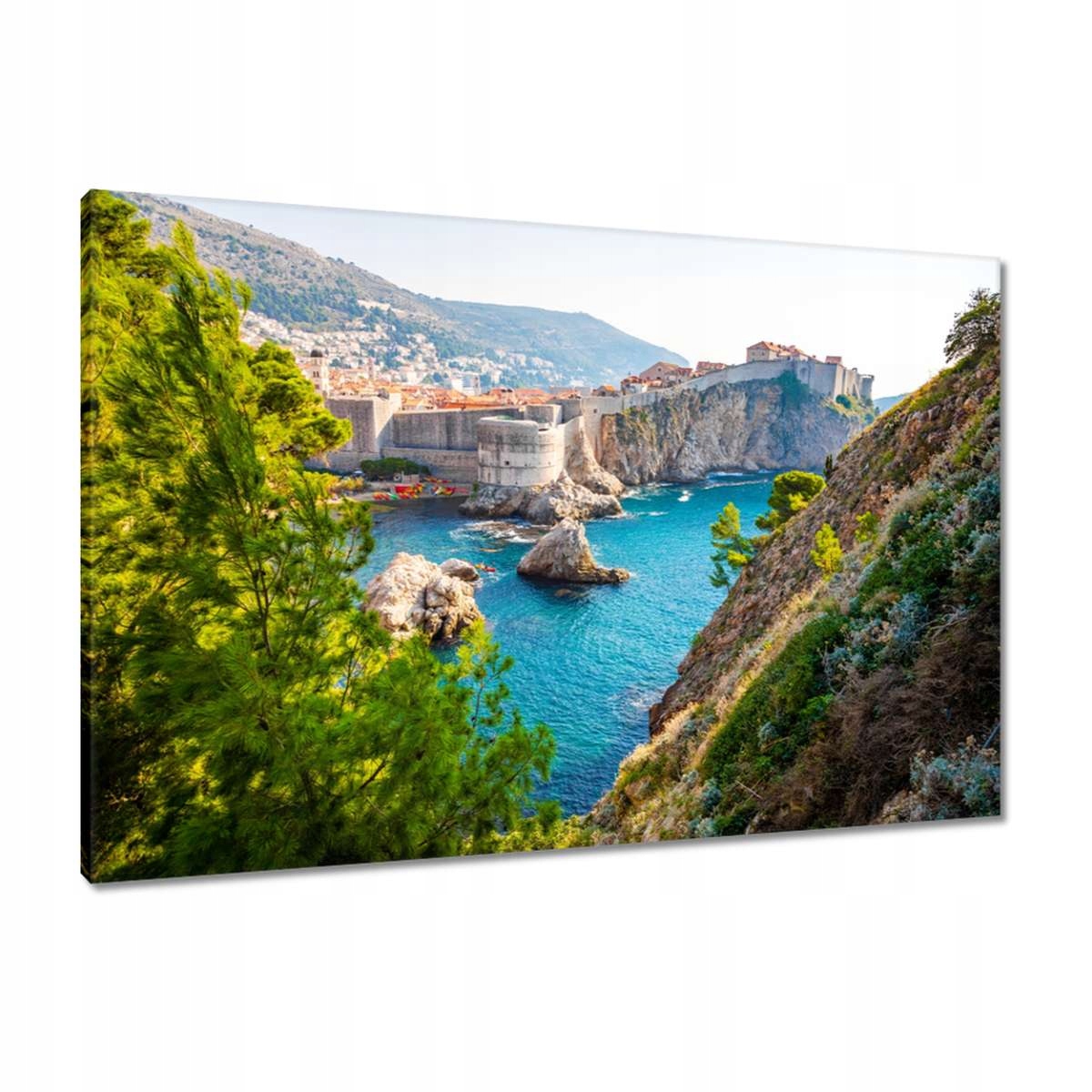 Obrazy 90x60 Pohled z pevnosti Lovrijenac