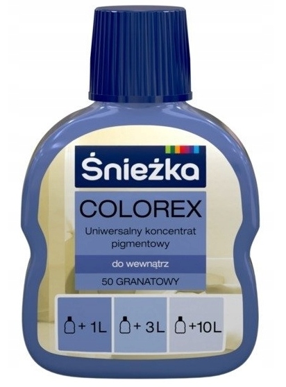 

Colorex Śnieżka Pigment Do Farb 100ml Granatowy