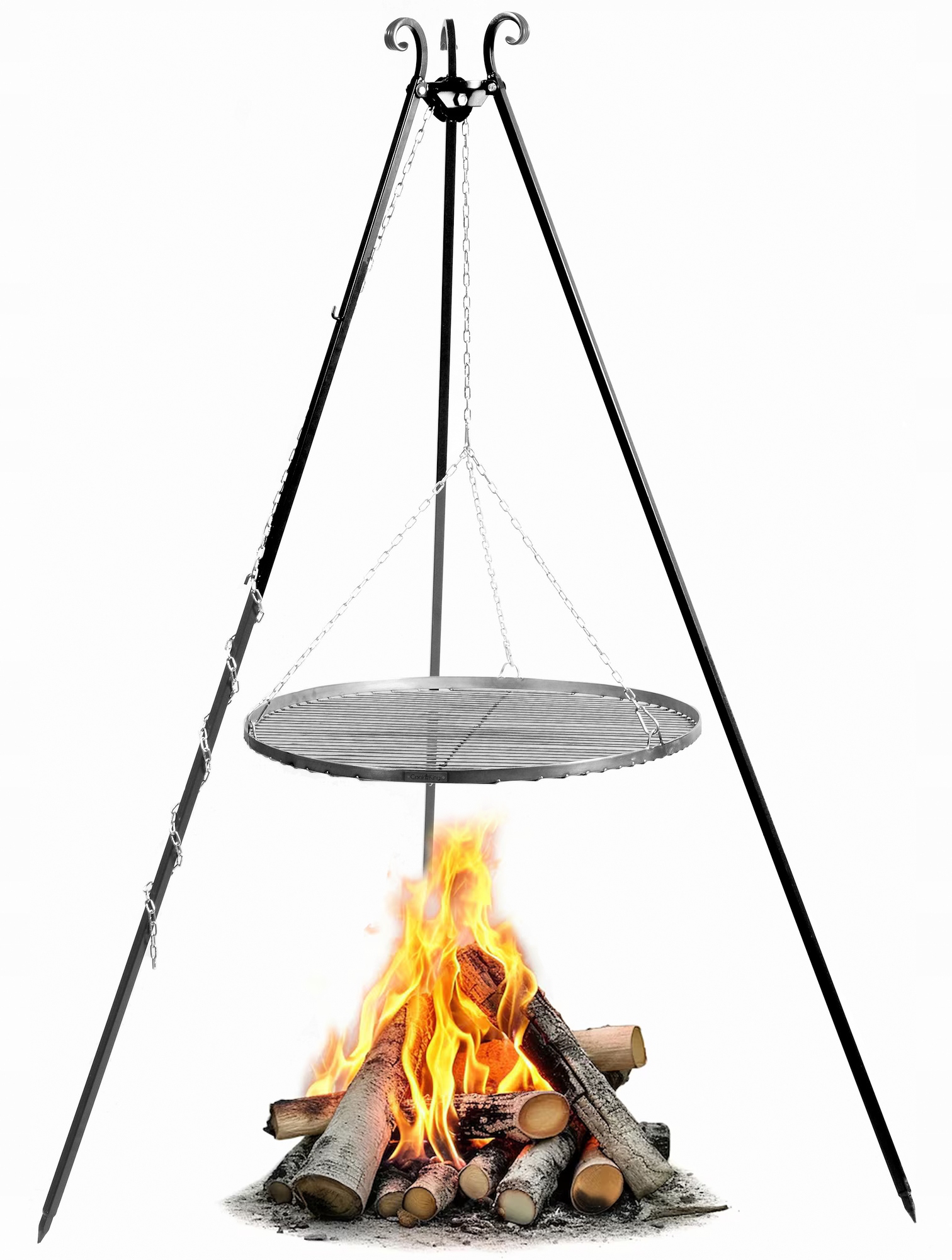 САДОВЫЙ ГРИЛЬ FI 80 СМ ШТАТИВ ФОКУСНЫЙ КОТЕЛ