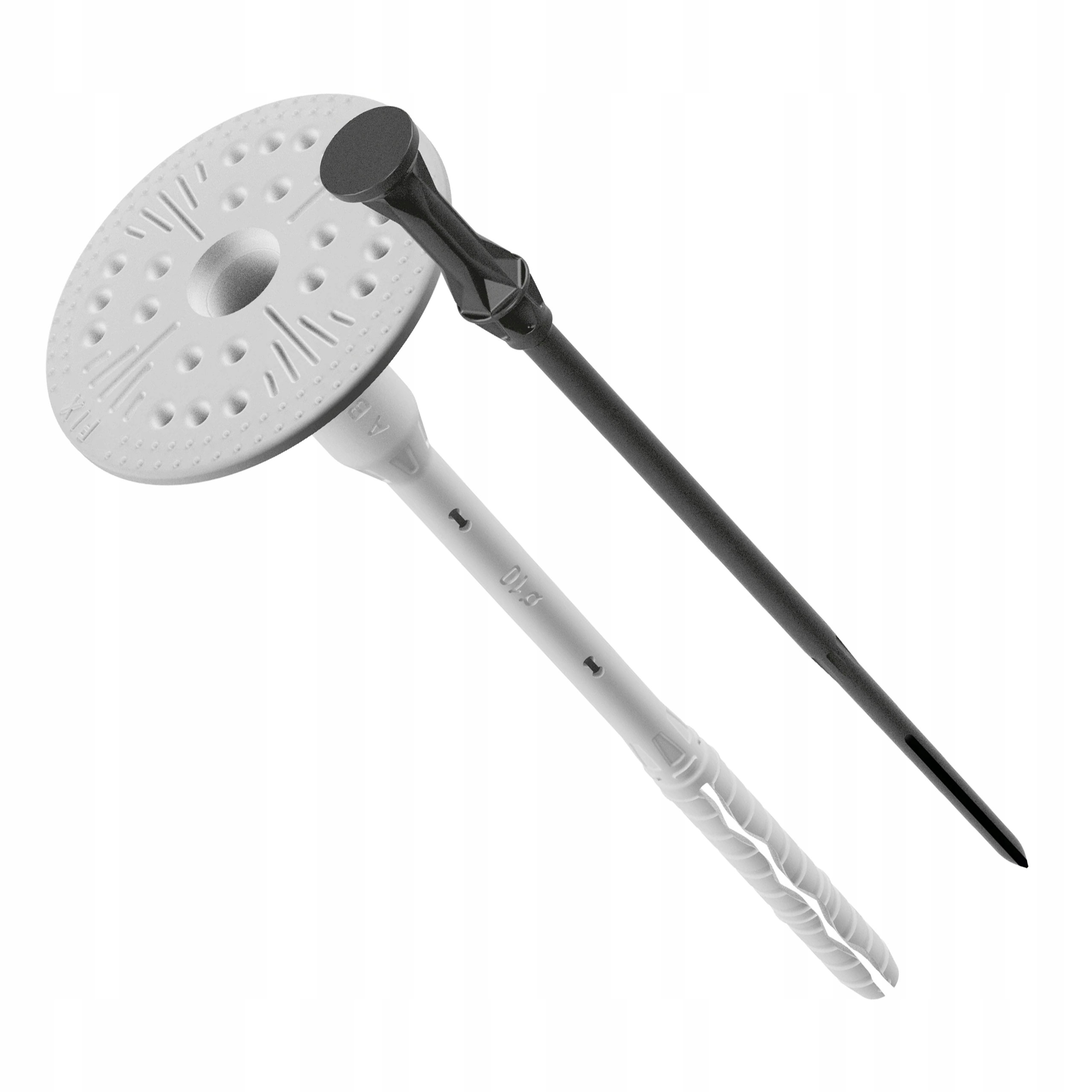 Kołki do styropianu fi 10/ 30 cm – Łącznik izolacji poliamid 300 mm dybel