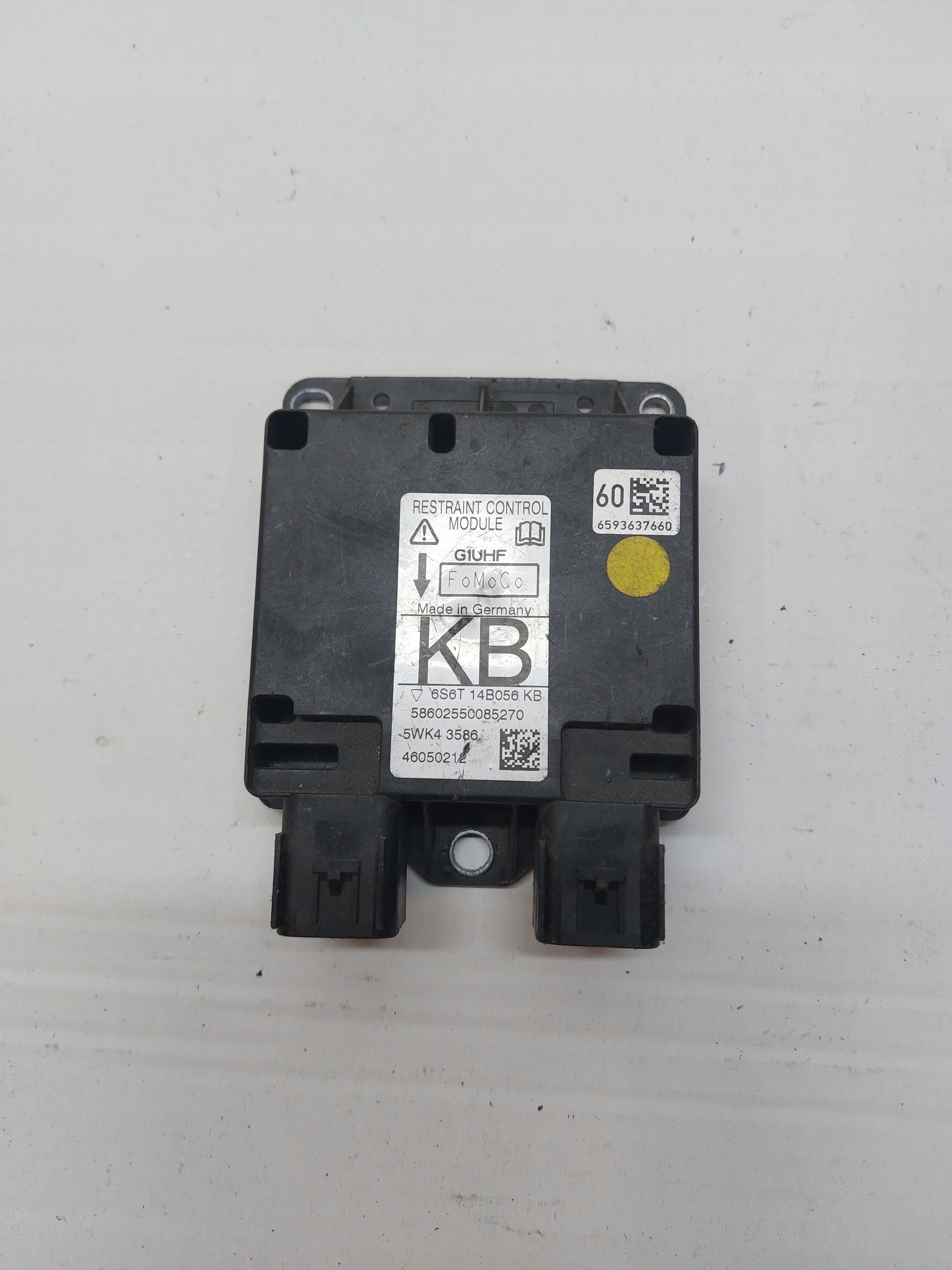 modulo SENSOR airbag FORD FIESTA MK6 6S6T-14B056 KB