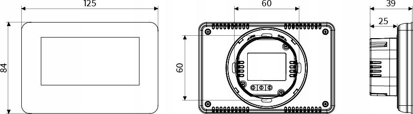 REGULATOR STEROWNIK TERMOSTAT POKOJOWY AFRISO 24V Marka Afriso