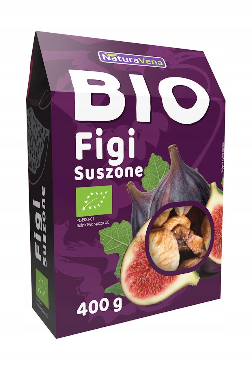 Levně Sušené Fíky Bio 400 g Naturavena