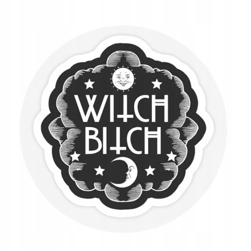 

Przypinka Witch Bitch 58mm