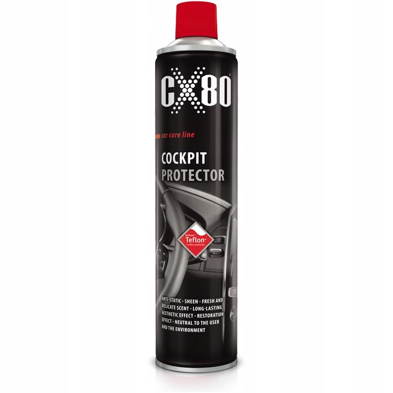 CX80 Teflon preparat do pielęgnacji kokpitu 600ml