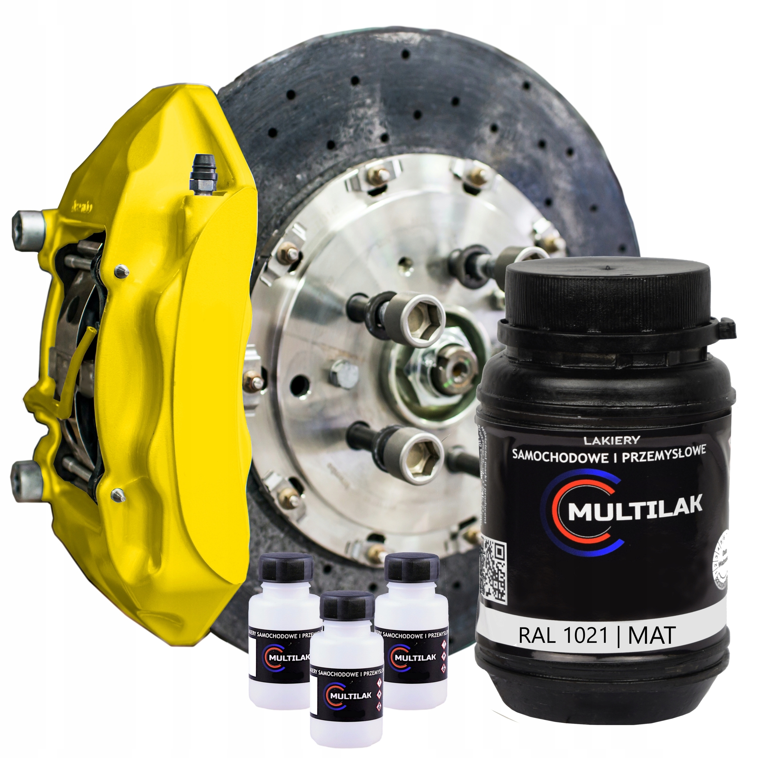 

Farba lakier do zacisków hamulcowych Ral 1021 mat