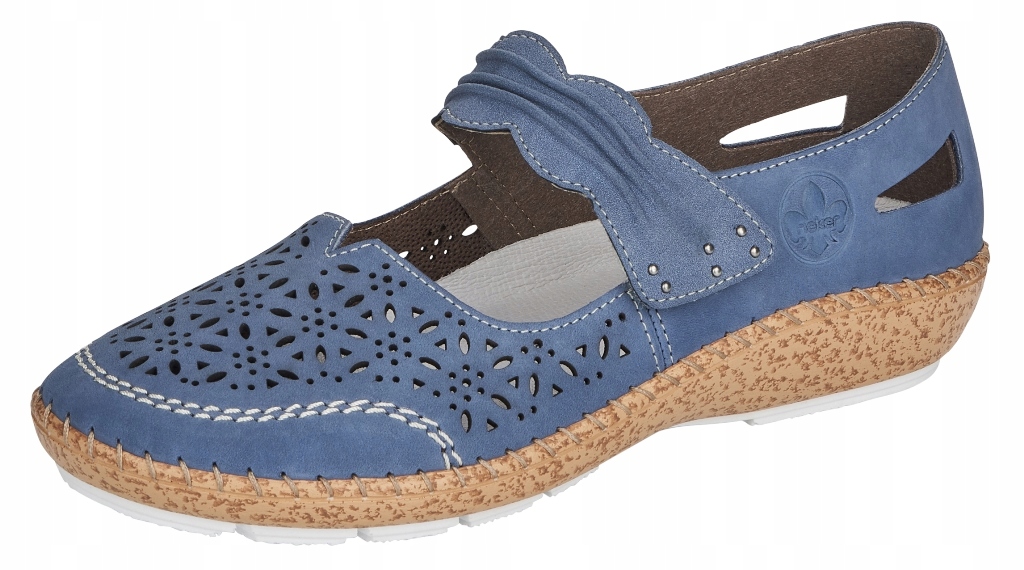 Rieker 44896-15 vel.38 polobotky jarní sandály