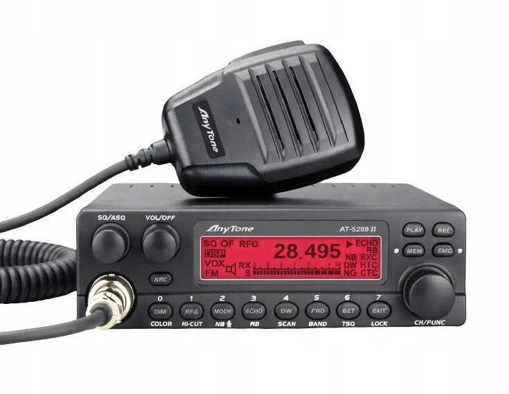 AnyTone AT-5289 II radiotelefon amatorski 10m AM/FM moc 60W