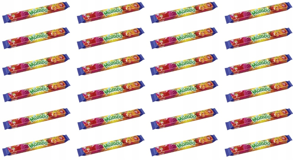 Levně 24x 106g Mamba ovocné žvýkací bonbón v krabičce
