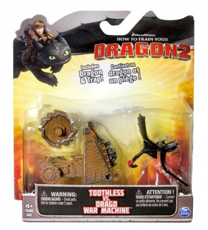 Figurka Toothless vs Drago War Machine 66561