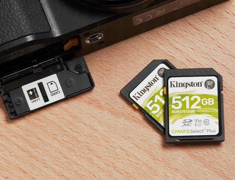 Karta Kingston SDXC 128GB Canvas SelectPlus 4K UHD Format karty SD