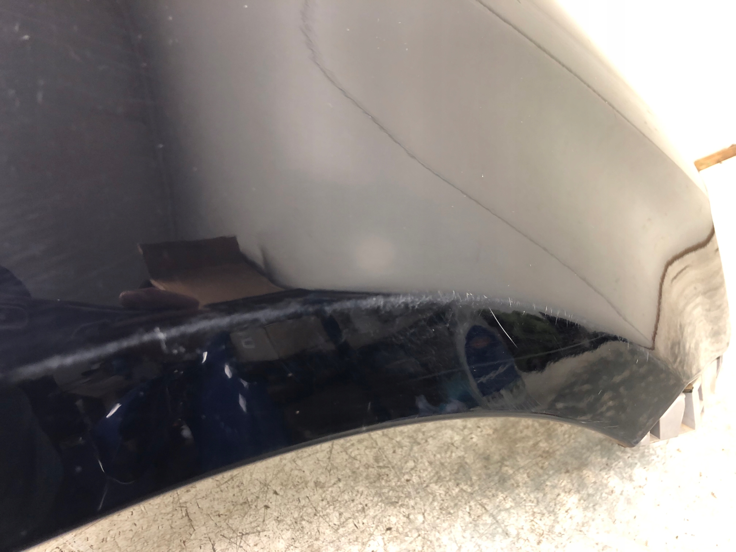 MAZDA 2 II DY fender right front graphitic