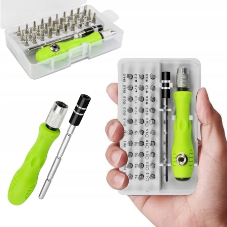 

Zestaw Precyzyjnych Śrubokrętów 33w1 Torx Wkrętaki