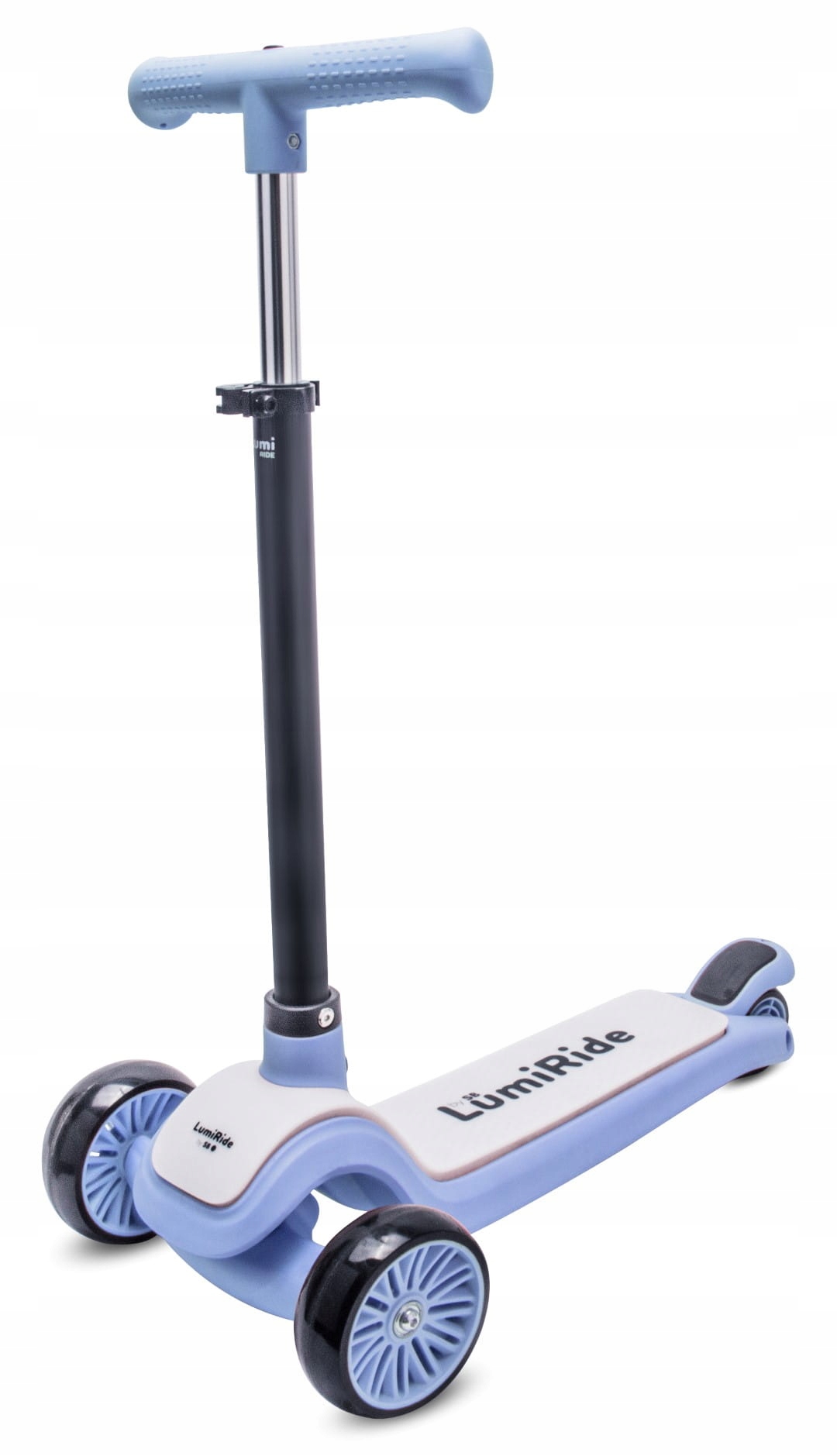 Składana Balansowa Hulajnoga Trójkołowa Lumiride Led Niebieska 0202404