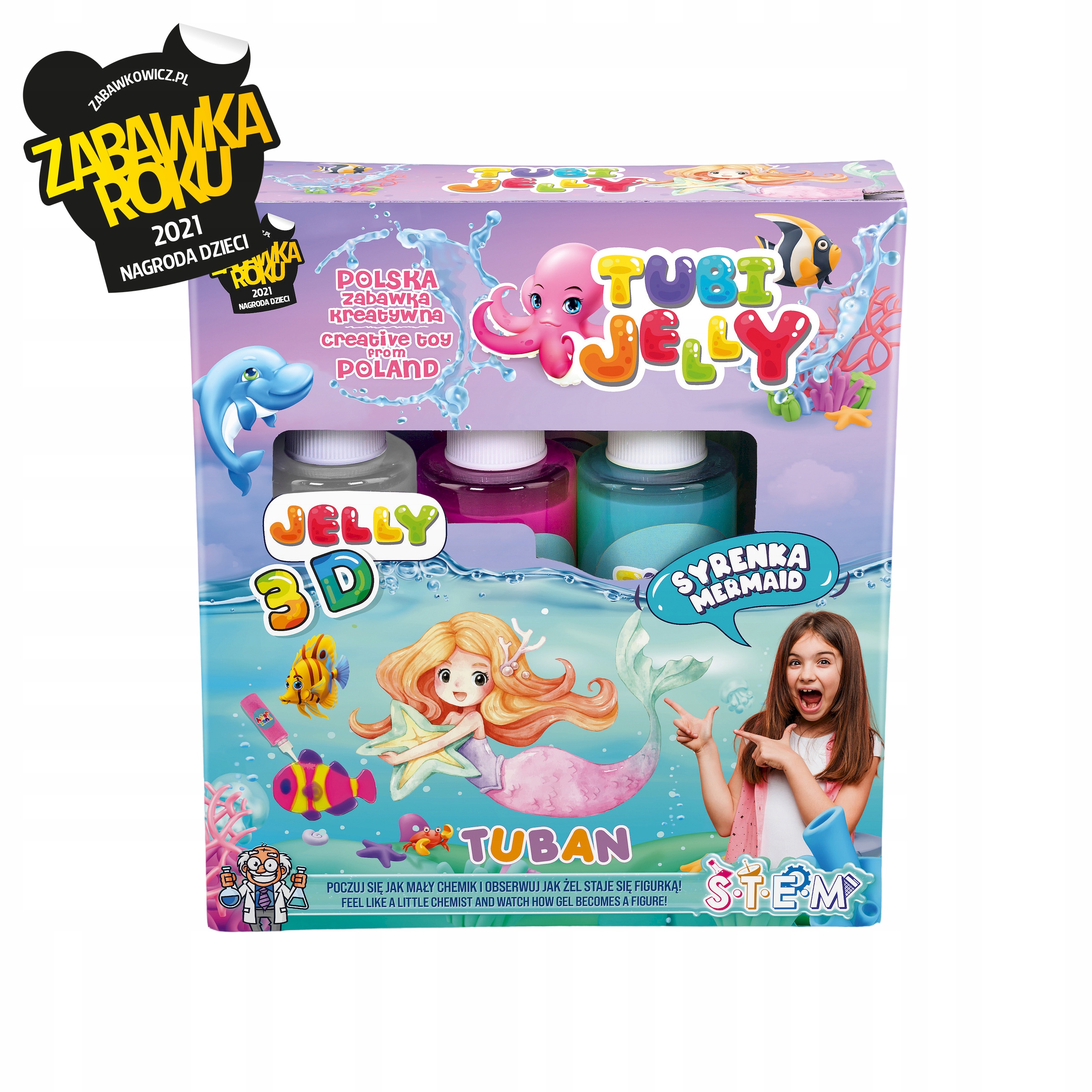 

Zestaw Tubi Jelly 3 Syrenka (TU3316)