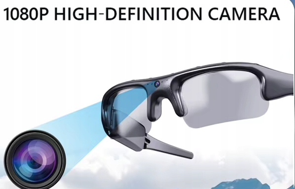 Športové okuliare Camera Smart Hd 1080P Wifi s kamerou a záznamom zvuku