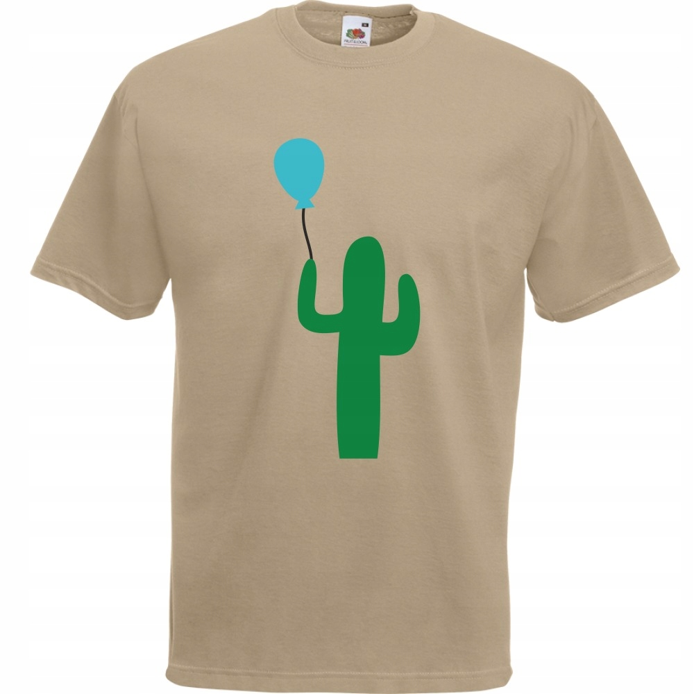 

Koszulka zabawna kaktus balon XL khaki