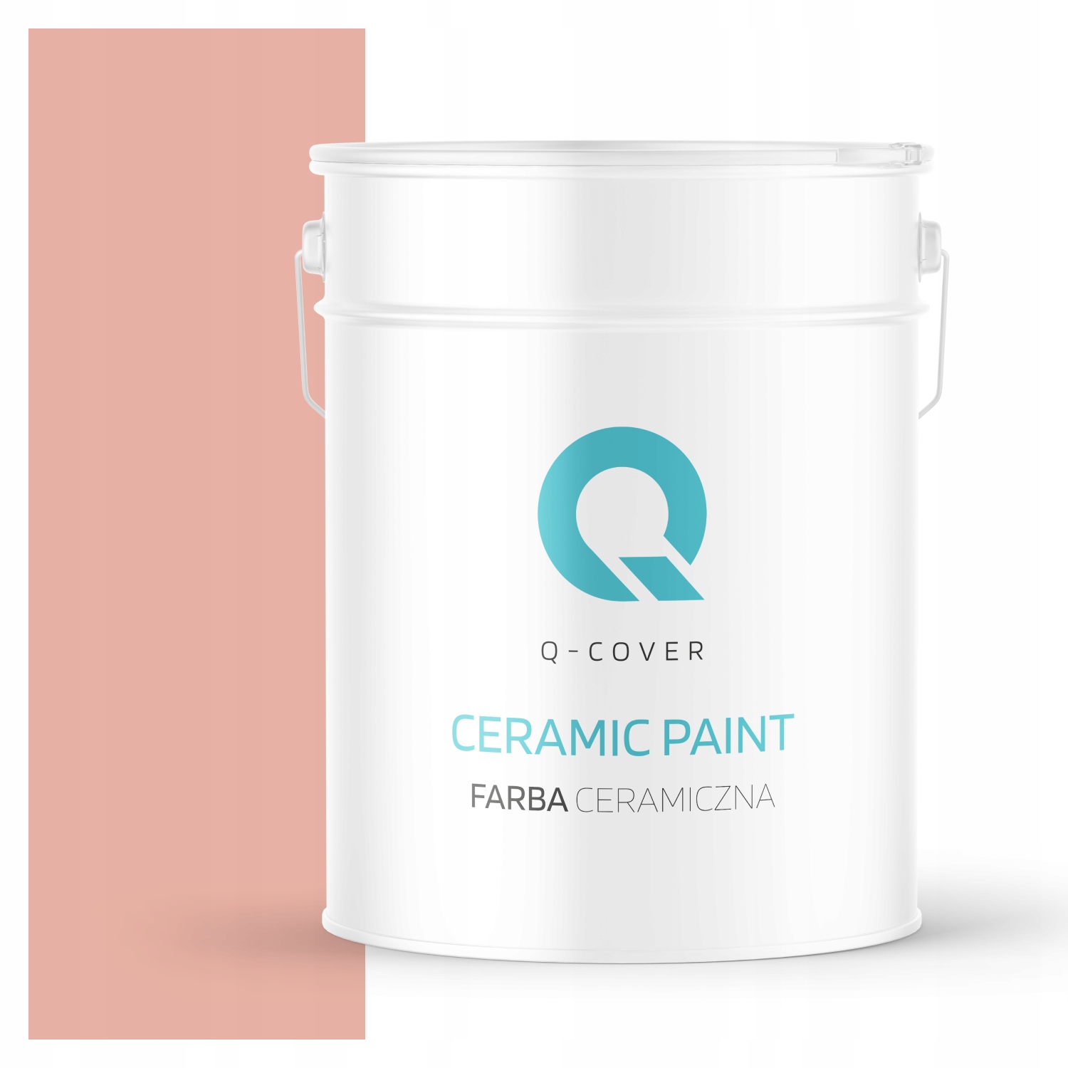 Keramická Farba Na Stenu Hlboká Matná Trvanlivá 10 L Farba Lososová Svetlá H5551