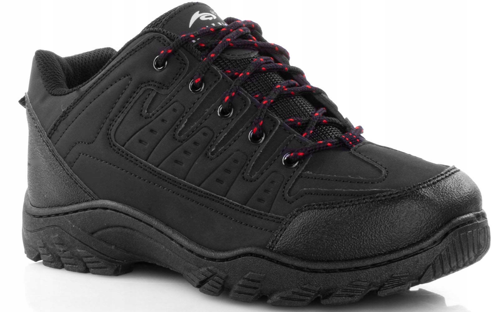 

5788 Czarne Buty Męskie Trekkingowe Trapery 42