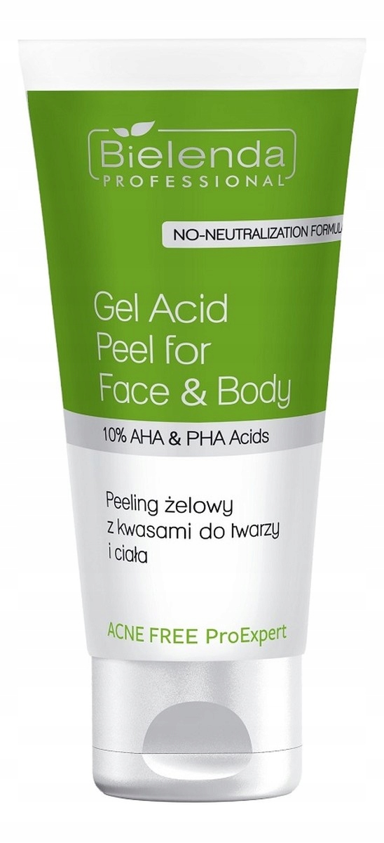 Bielenda Professional Acne Free ProExpert gelový peeling s kyselinami 150 Ml