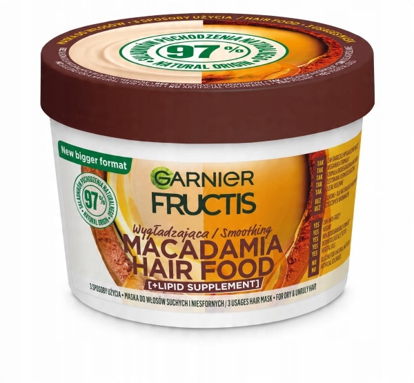 

Garnier Fructis Macadamia Hair Food maska 400ml