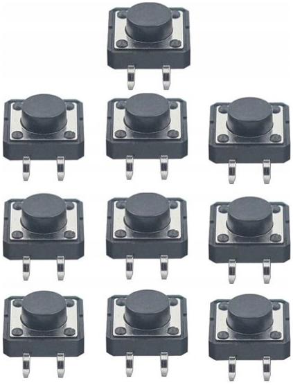 Mikrostyk TACT 12x12x10mm - mikroswitch - 10 szt