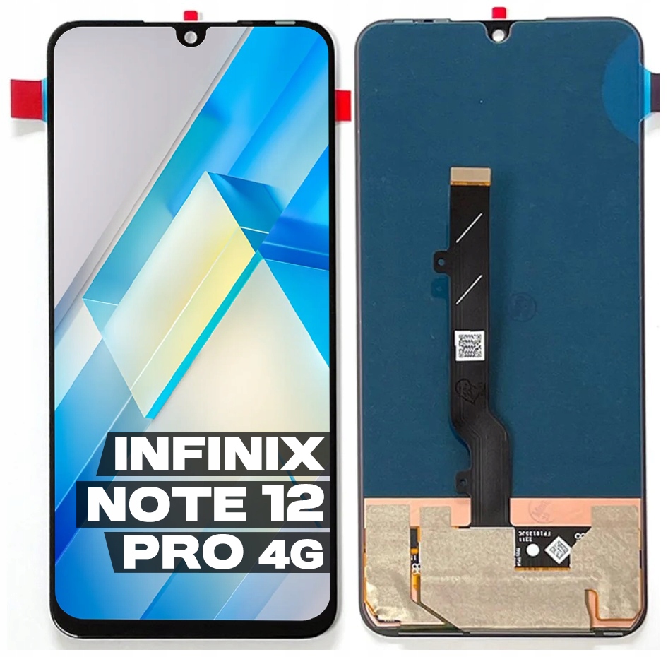 LCD displej Dotykový displej Digitizer pro Infinix Note 12 Pro 4G Oled