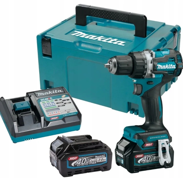 Makita DF002GA201 akumulatorowa wiertarko-wkrętarka 64Nm Xgt 40V Max 2,0Ah