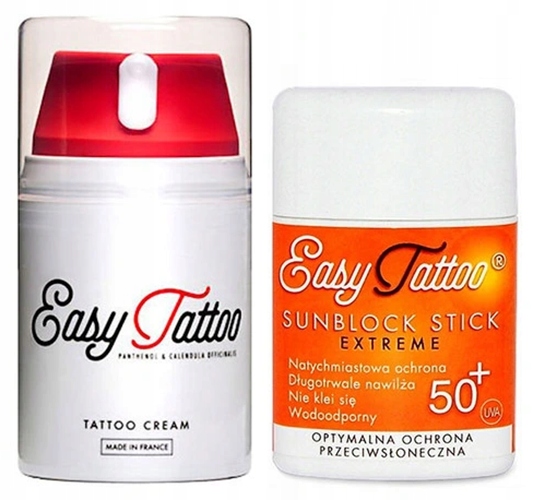 

Easy Tattoo Zestaw do opalania tatuażu