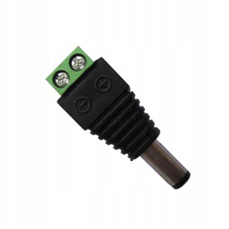 

Wtyk DC 5.5x2.1mm z szybkozłączem