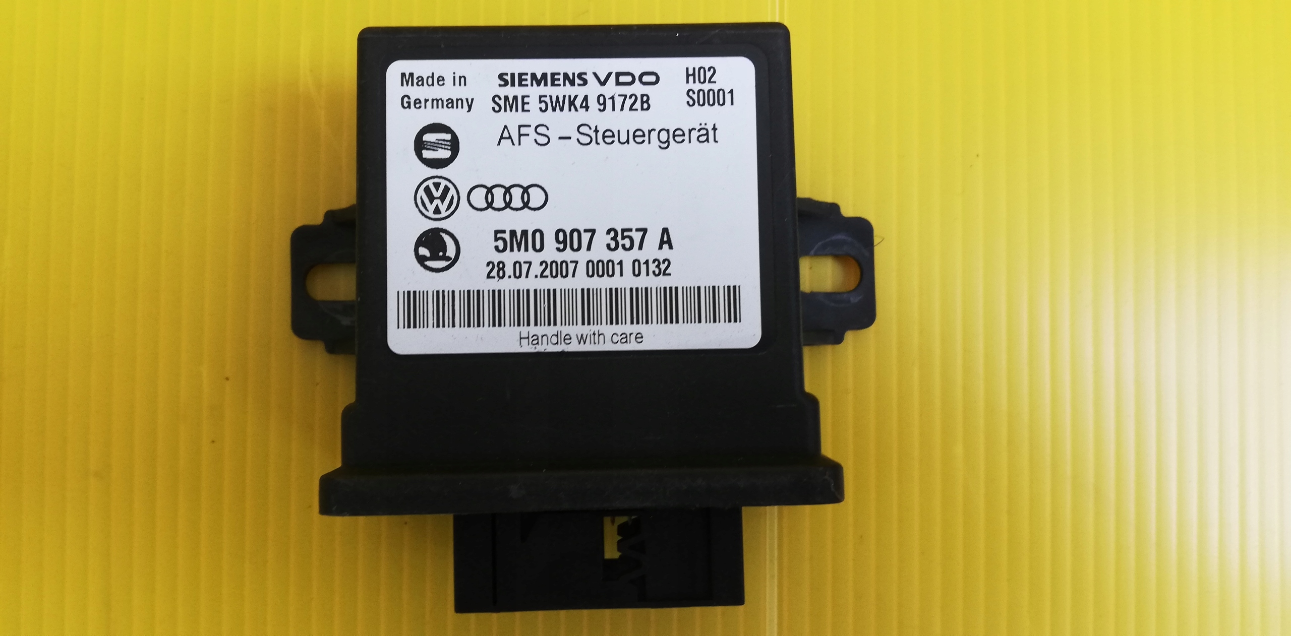 Moduł sterownik świateł VW Audi Skoda 5M0907357A