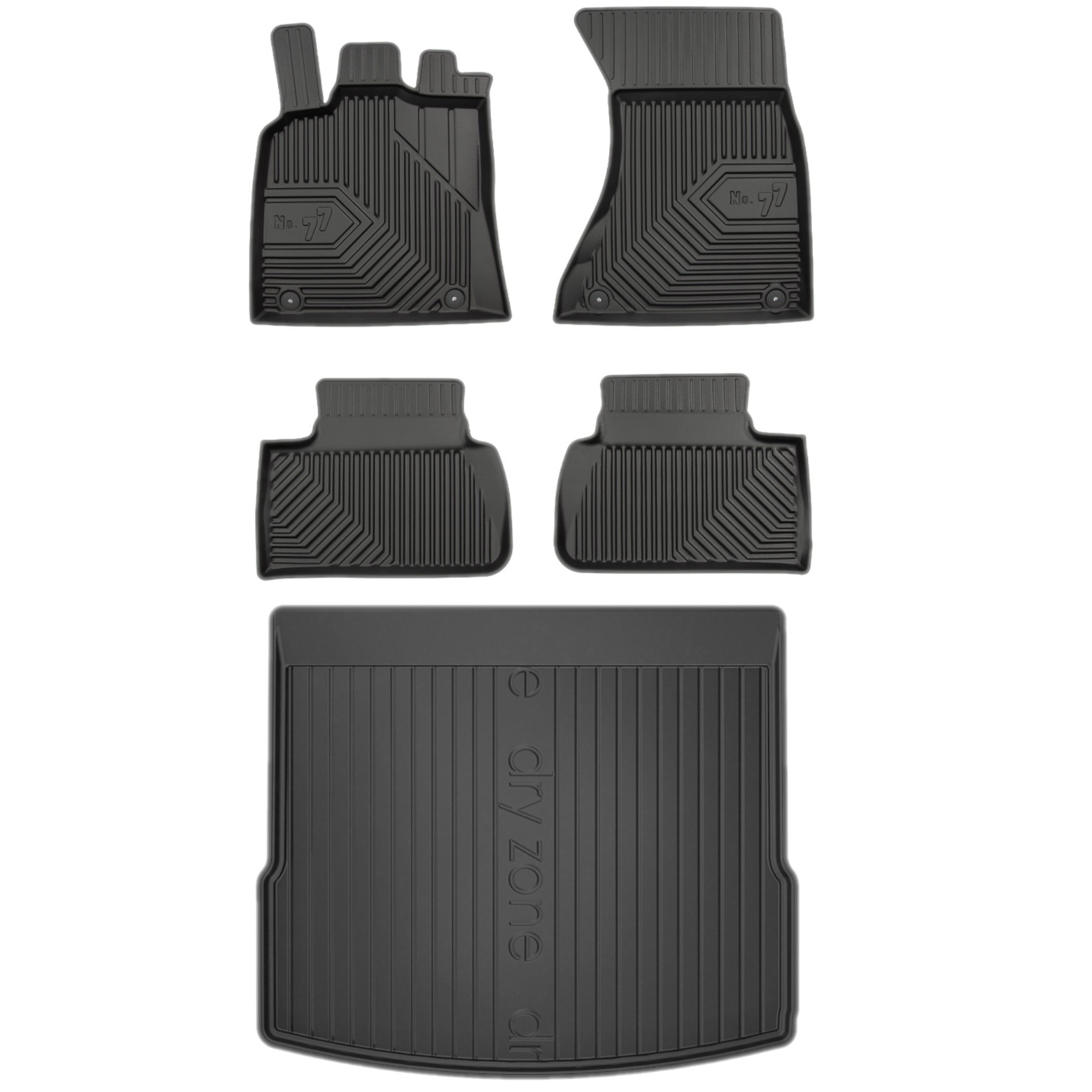 Sada gumových kobercov rohož Porsche Macan 13- Suv