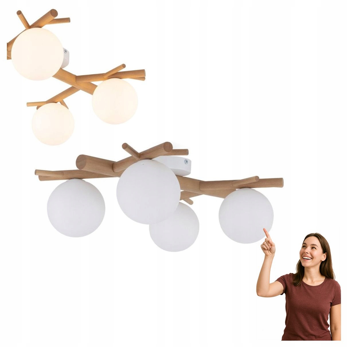 Stropná lampa Sheron White 5309 Tk Lighting