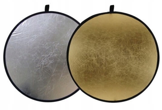 BLENDA FOTOGRAFICZNA OKRĄGŁA 2 w 1 POKROWIEC 80cm