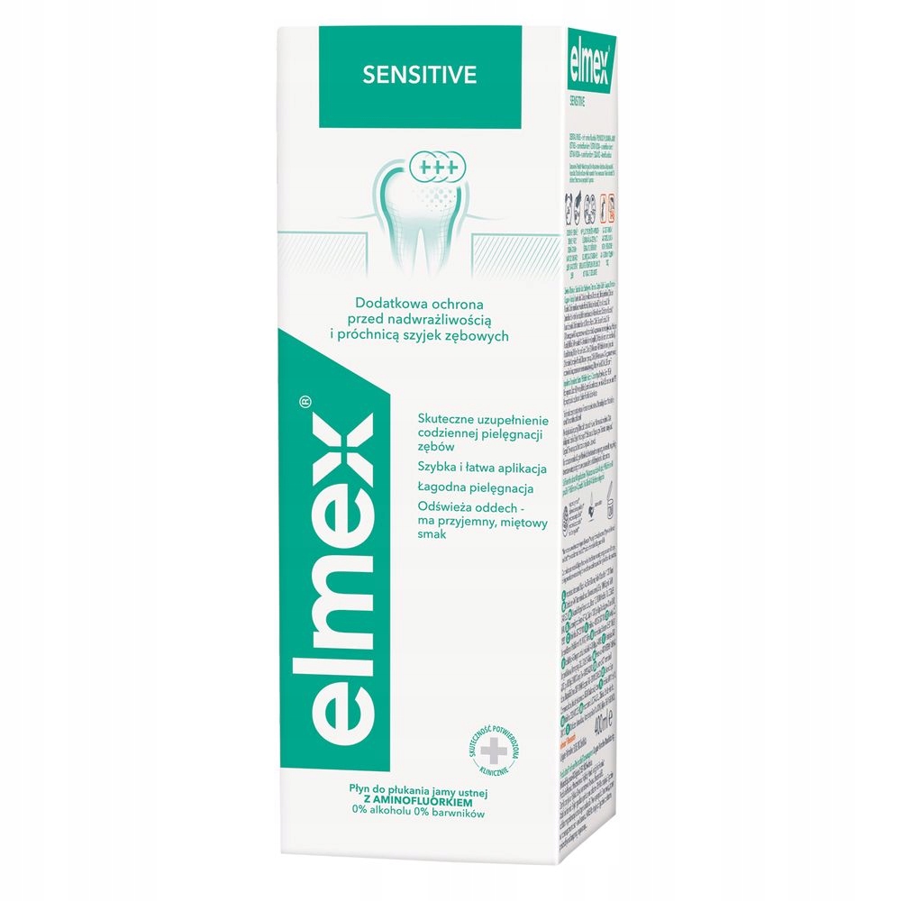 

Elmex Sensitive płyn do jamy ustnej 400ml Nl