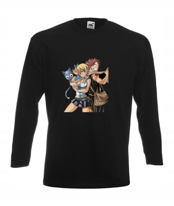 

Bluzka Męska Fairy Tail Manga Anime Wzor