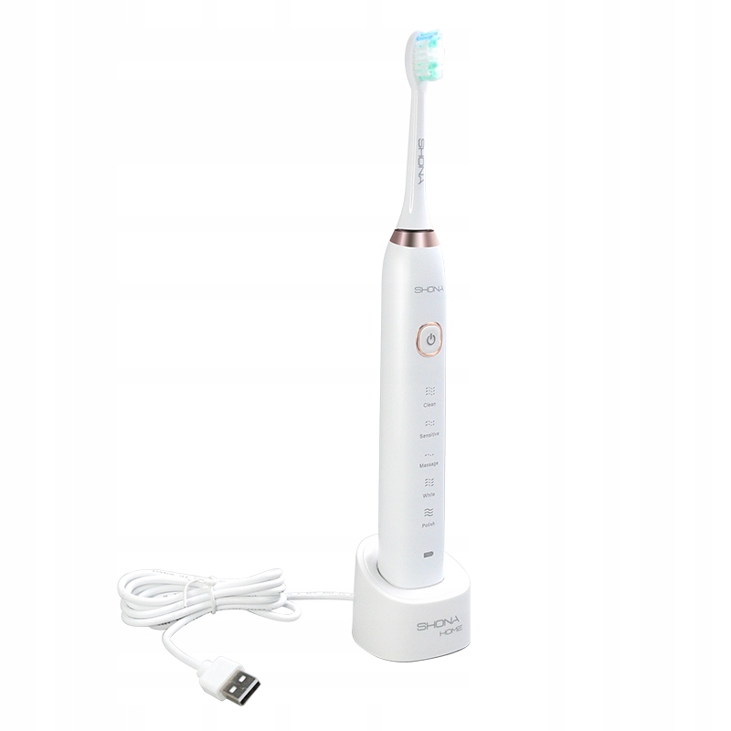 Shona Soniczna Szczoteczka Do Zębów Sonic White