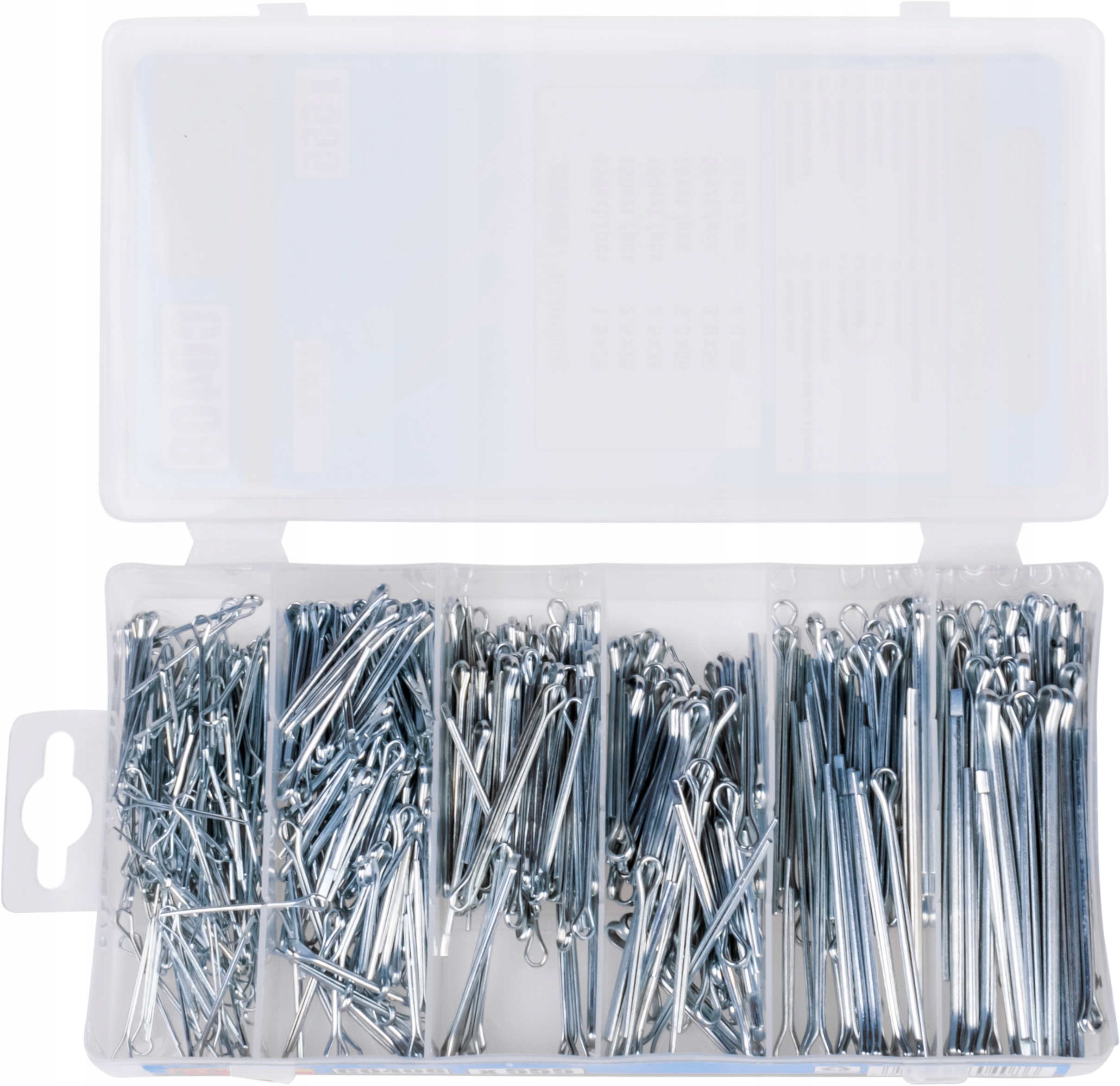 ZESTAW 555el. ZAWLECZEK ZAWLECZKI PROSTE STAL MIX Richmann Marka Corona/Richmann