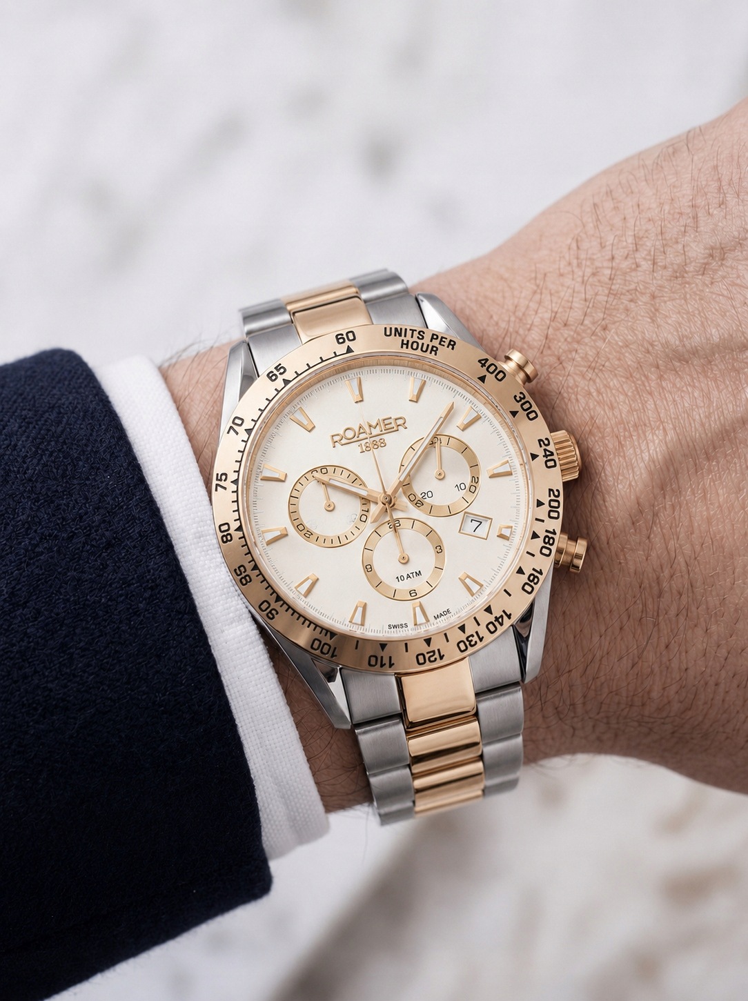 Hodinky Monza 100 Chrono 850837-47-15-20 42,00 mm 10ATM