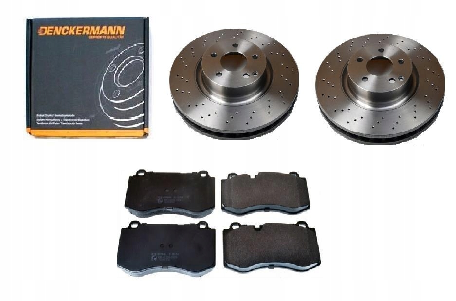 Kotouče Mercedes S W221 Přední 335 MM Sada.