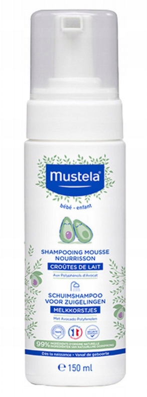 MUSTELA BEBE ENFANT Szampon w piance 150 ml