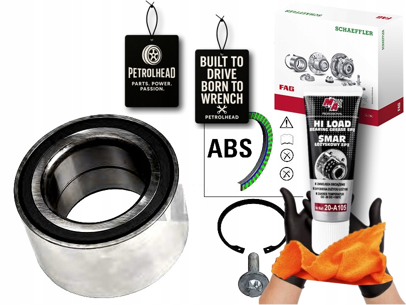 Ložisko Kola Mercedes Přední W204 07- Fag #Petrolhead Pro+ Kit7