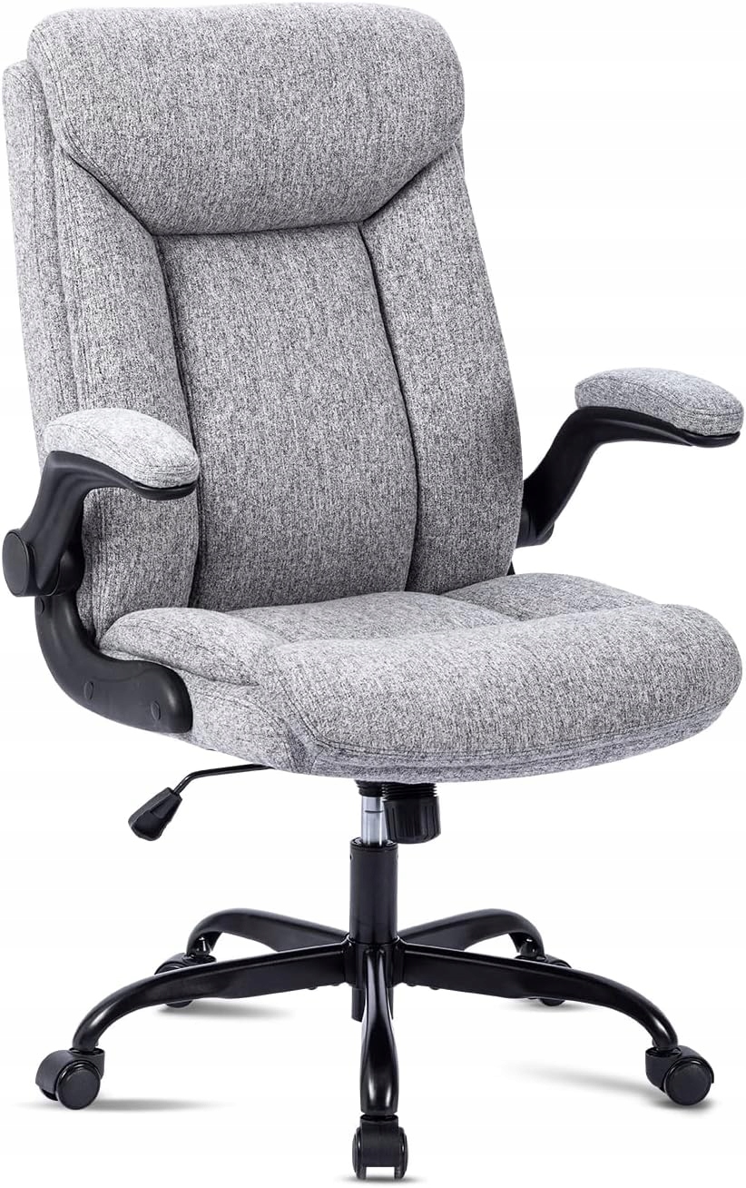 Ergonomické otočné kreslo s nastaviteľnou výškou, vhodné do kancelárie aj domácnosti