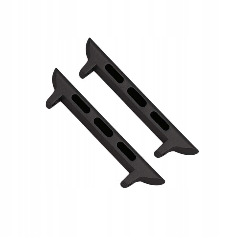 22mm Czarna Srebrna Bransoleta Apple Watch 38 40 41 42 44 45 49 Uniwersalna Marka ImpoTrade